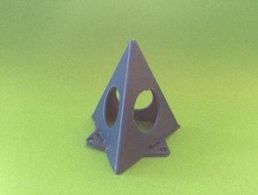 pirâmide pintura de suporte ferramentas manuais modelo a o woodworking 3d print model - Mito3D