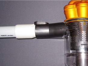 dyson handheld vacuum cleaner Adapter 32mm Rohr Haushalt versorgt Vakuum 3d print model - Mito3D