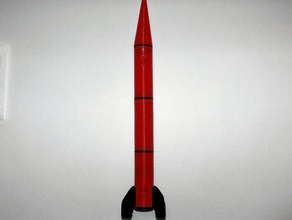 model roket oyuncaklar ve oyunlar estes 3d print model - Mito3D
