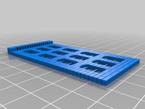 mon personnalisés modulaire building1 bâtiments et structures personnalisé 3d print model - Mito3D