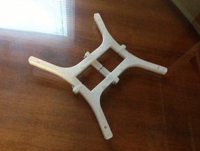 quadcopter quadro passatempo 3d print model - Mito3D