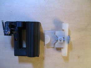 belt tensioner prusa i3 x axis 3d printer parts 3d print model - Mito3D