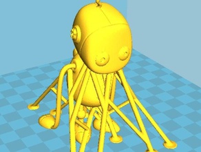 worker-bot added supports toys & games 3d print model - Mito3D