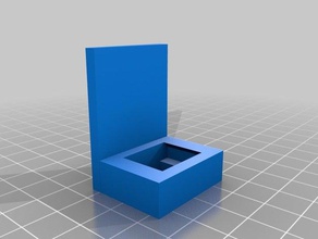 keystone de montage la plaque support ménage 3d print model - Mito3D