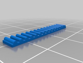 real cintura scad moduli la gt2 parametrico cinghia di distribuzione 3d print model - Mito3D