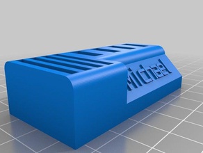 micheal computer su misura 3d print model - Mito3D