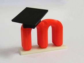 moodle logo de l'apprentissage souvenirs 3d print model - Mito3D
