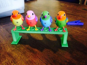 digi bird stand holder toy & game accessories 3d print model - Mito3D