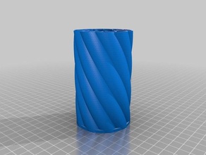 my customized customisable spirograph vase generator math art 3d print model - Mito3D
