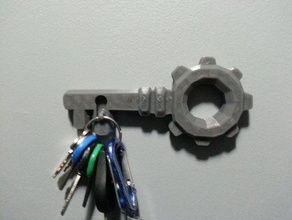 piccola zelda chiave a gancio scansioni & repliche hook 3d print model - Mito3D