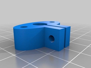 malyan m180 freesculpt ex2 eixo de fixação Impressora 3d peças a parte 3d print model - Mito3D