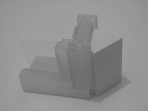 beires house lvaro siza architecture carpentry scaled model 3d print model - Mito3D