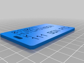 hutchinson organização personalizado 3d print model - Mito3D