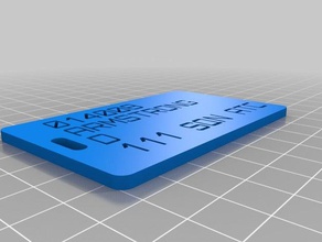 armstrong d organization customized 3d print model - Mito3D