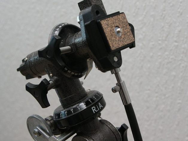 eq-2 kamera hızlı ayakkabı adaptörü nasıl pro ez plaka Astronomi monte edin çabuk serbest bırakın teleskop tripod 3D print model - Mito3D