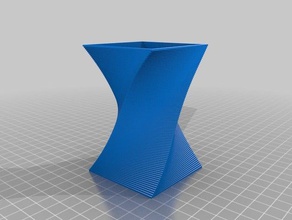 élégant vase décor personnalisé 3d print model - Mito3D