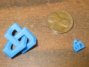 nudo de trébol matemáticas art formas 3d print model - Mito3D