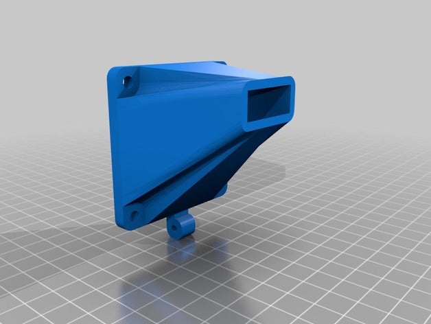 nozlle 60mm Lüfter 3d Drucker Zubehör 3D print model - Mito3D
