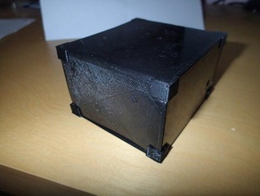 customizable press-fit box containers customizer freecad 3d print model - Mito3D