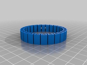 twafficnet pulsera las pulseras personalizado 3d print model - Mito3D
