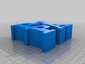 papa Skulpturen kundengebundene 3d print model - Mito3D