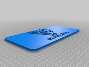 max zona de juego signos y logotipos personalizado 3d print model - Mito3D