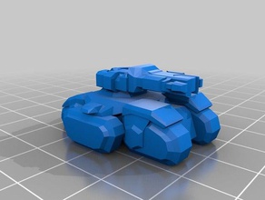 starcarft 2 tank video games 3d print model - Mito3D