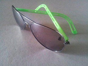 sostituzione braccia occhiali da sole la riparazione di le sfumature gli 3d print model - Mito3D