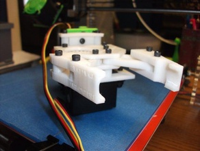 robo garra garras robótica 3d print model - Mito3D