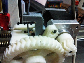 filament guide guia filamento extrusor de greg wade Imprimante 3d accessoires extrudeuse gregs l' soporte soutien 3d print model - Mito3D