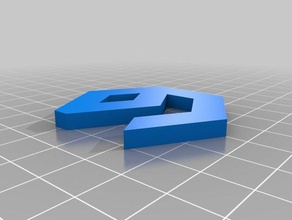 9gag logo signs & logos funny pendant 3d print model - Mito3D