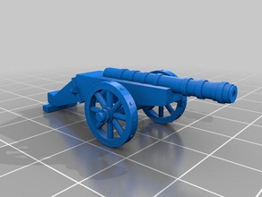 cannone spagnolo i veicoli cannon spagna 3d print model - Mito3D