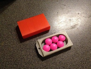 scatola della pillola i contenitori box contenitore 3d print model - Mito3D