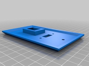 1g-ks usb-a-wally Platte 1 Haushalt angepasst 3d print model - Mito3D