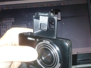 sony dcs wx7 câmara viseira zoom câmera digital dscwx7 do visor 3d print model - Mito3D
