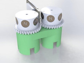 dynamo magn tico de l'électronique magnétique 3d print model - Mito3D