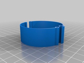 mis personalizado hebilla simple pulsera de 24 las pulseras 3d print model - Mito3D
