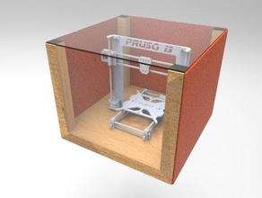 enclosure prusa i3 3d printer accessories ikea lack 3d print model - Mito3D