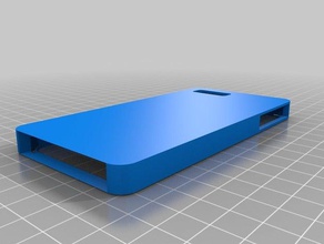 iphone 5c case mobile phone 5 3d print model - Mito3D