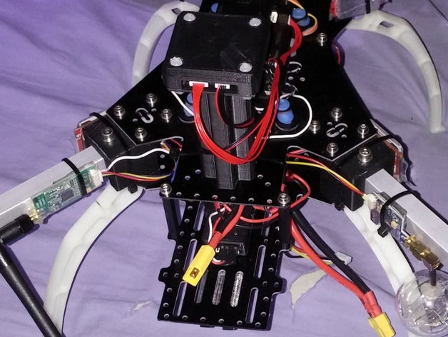 x520 uzaylı çerçeve gps Kulesi r c araçlar bağlayın 3D print model - Mito3D