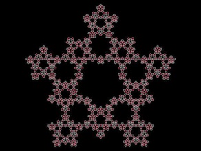penta - les mathématiques de l'art customizer fractal collier openscad pentagramme 3d print model - Mito3D