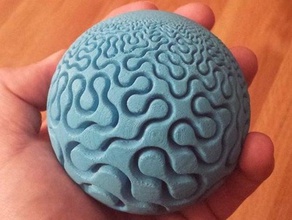difs fractal maze ball math art fractals mandelbulb 3d sculpture sphere spherical 3d print model - Mito3D