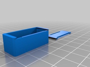 portapilas a23 containers customized 3d print model - Mito3D