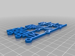 jan 24 name tags keychains customized 3d print model - Mito3D