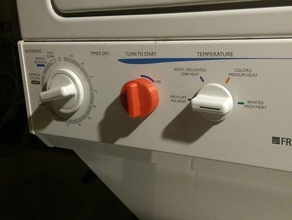 frigidaire dryer start knob replacement parts 3d print model - Mito3D
