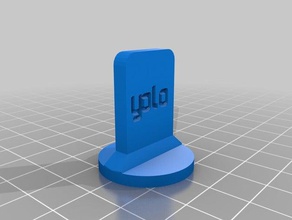 yolo piece toy & game accessories customizable customizer challenge 3d print model - Mito3D