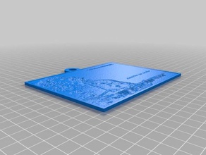 pino lithopane Arte 2d personalizado 3d print model - Mito3D