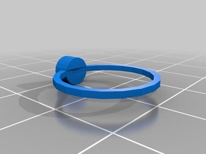 my customized ring creation script rings 3d print model - Mito3D