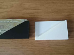 3 tarjeta monedero clip de dinero accesorios el titular la billetera 3d print model - Mito3D