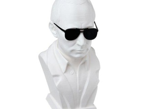 putin sculture mosca rec russia 3d print model - Mito3D